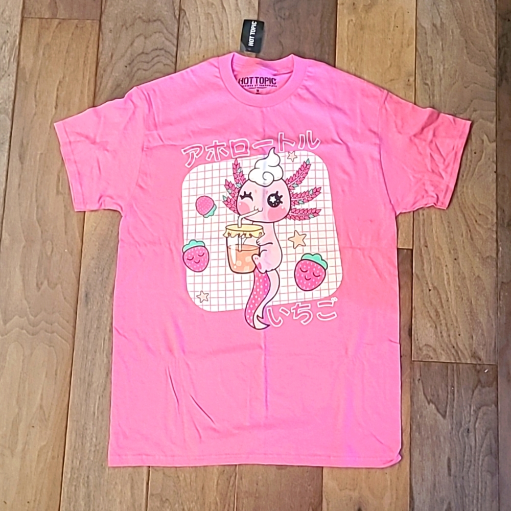 Axolotl Strawberry Tee
